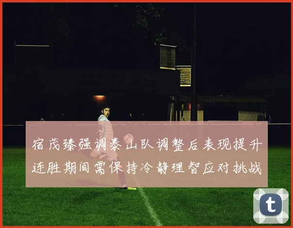 宿茂臻强调泰山队调整后表现提升连胜期间需保持冷静理智应对挑战